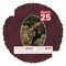 Dark Red Suede Mat Board for 11x14 Frames - Oval Opening for 8x11 Photos